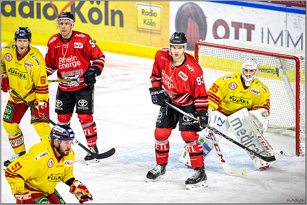 DEL;  Koelner Haie - Duesseldorfer e.G.; Koeln, 03.01.2020